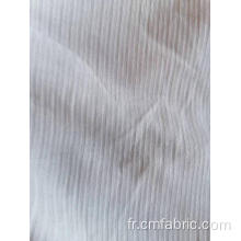 Rayon Spandex 4x2 Tissu à côtes de fantaisie en tricot